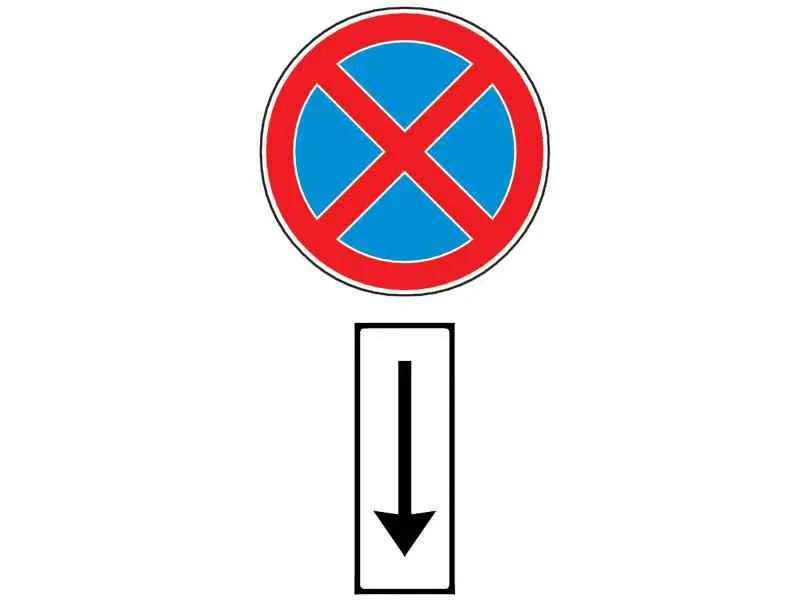 Ce reprezintă panoul adiţional care însoţeşte indicatorul?