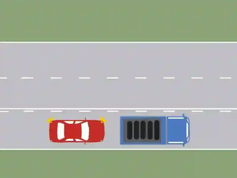 Puteți depăși în această situație, dacă vă aflați la volanul autoturismului?