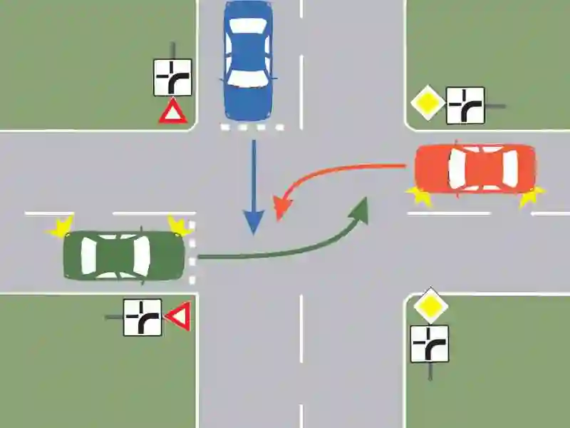 Ce obligații aveți dacă vă aflați la volanul autoturismului albastru?