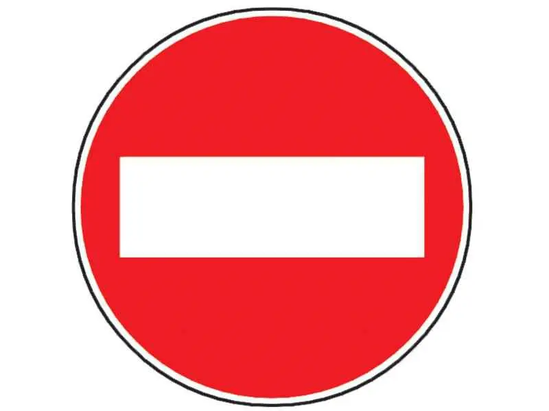 Indicatoare de interzicere sau restrictie